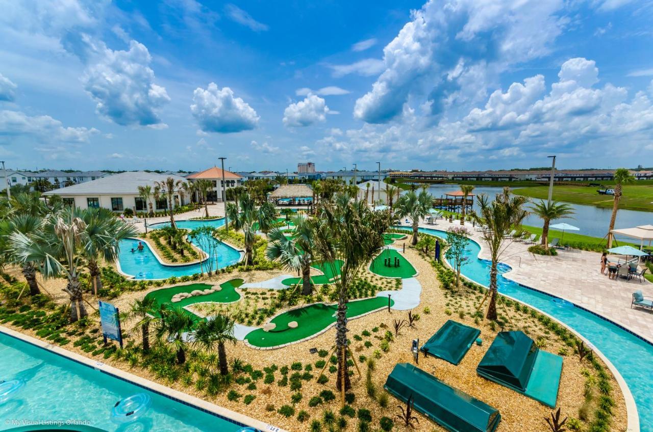 Modern Townhome Wprivate Pool Free Water Park Kissimmee Eksteriør billede