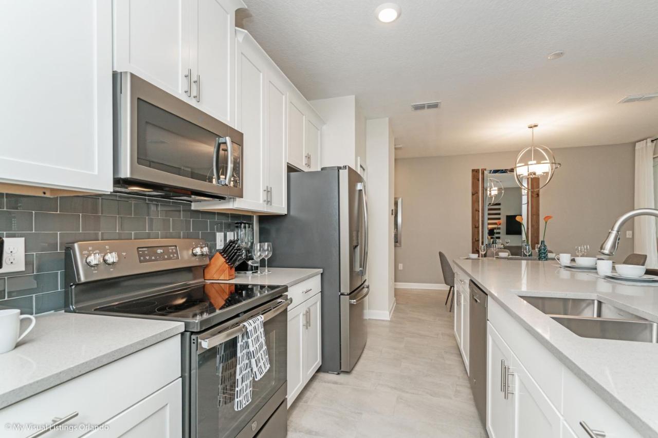 Modern Townhome Wprivate Pool Free Water Park Kissimmee Eksteriør billede